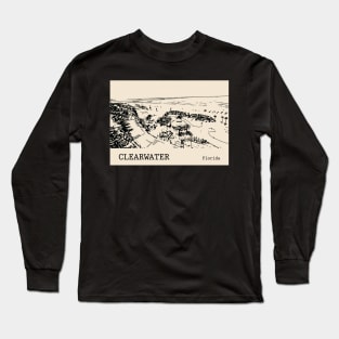 Clearwater - Florida Long Sleeve T-Shirt